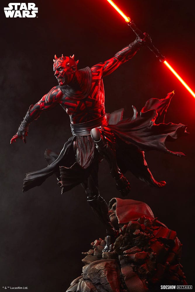 Star Wars Premium Format Statue Darth Maul Mythos 64 cm - Smalltinytoystore