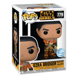 Star Wars Rebels POP! Vinyl Wackelkopf-Figur Ezra Bridger with Sith Holocron *Exclusive Version* 9 cm - Smalltinytoystore