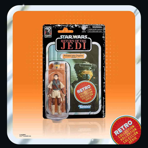 Star Wars Retro Collection Episode VI Princess Leia Organa (Boushh) 10 cm - Smalltinytoystore