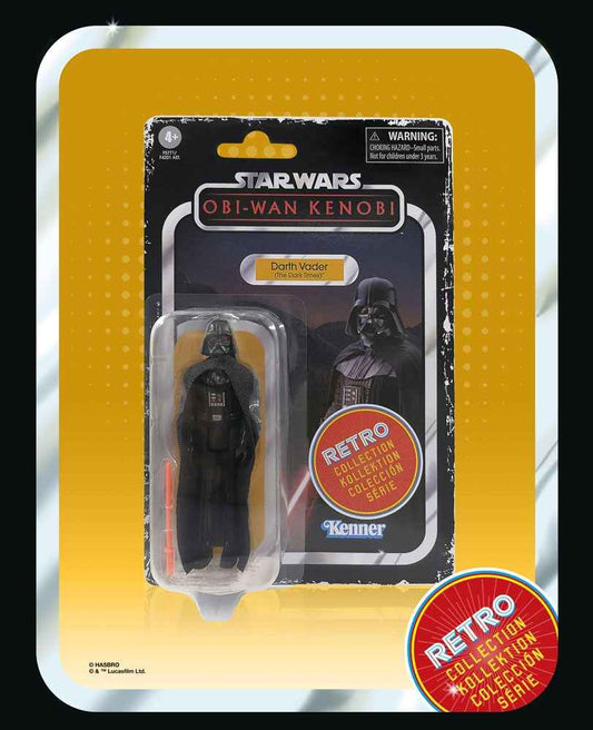 Star Wars Retro Collection Obi-Wan Kenobi 2022 Darth Vader (The Dark Times) 10 cm - Smalltinytoystore