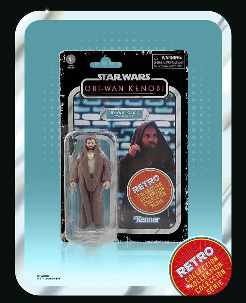 Star Wars Retro Collection Obi-Wan Kenobi 2022 Obi-Wan Kenobi (Wandering Jedi) 10 cm - Smalltinytoystore