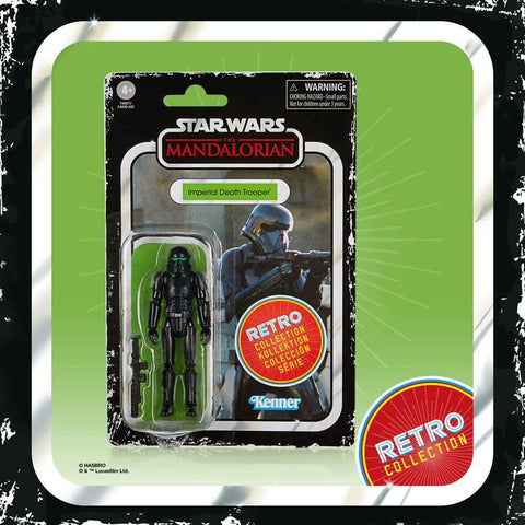 Star Wars Retro Collection The Mandalorian 2022 Imperial Death Trooper 10 cm - Smalltinytoystore