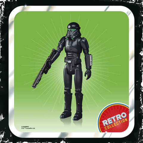 Star Wars Retro Collection The Mandalorian 2022 Imperial Death Trooper 10 cm - Smalltinytoystore