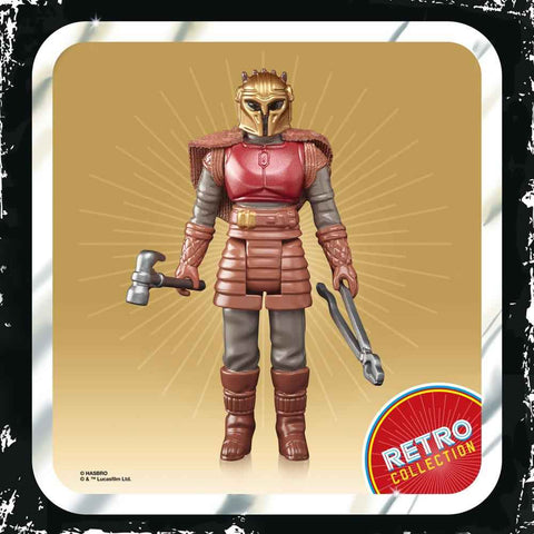 Star Wars Retro Collection The Mandalorian 2022 The Armorer 10 cm - Smalltinytoystore