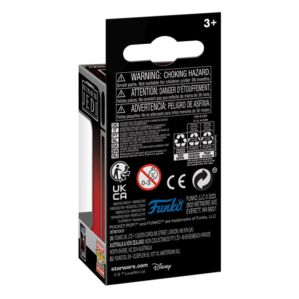 Star Wars Return of the Jedi 40th Anniversary POP! Vinyl Schlüsselanhänger 4 cm Darth Vader Display (12) - Smalltinytoystore