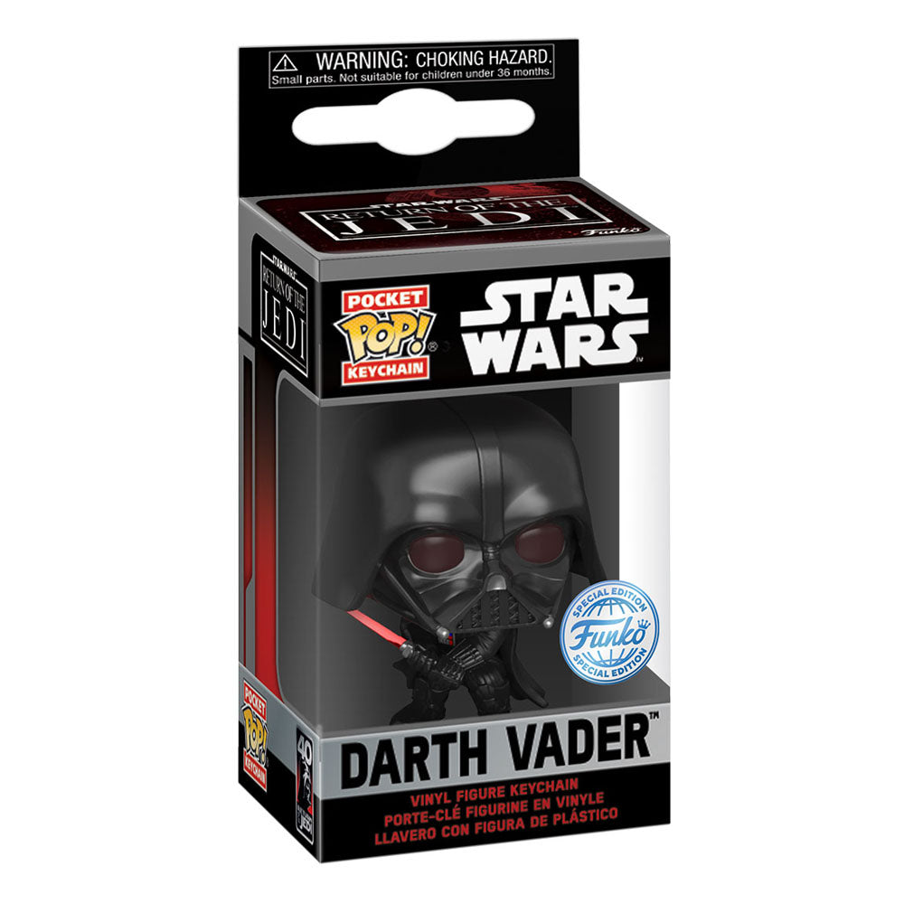 Star Wars Return of the Jedi 40th Anniversary POP! Vinyl Schlüsselanhänger 4 cm Darth Vader Display (12) - Smalltinytoystore