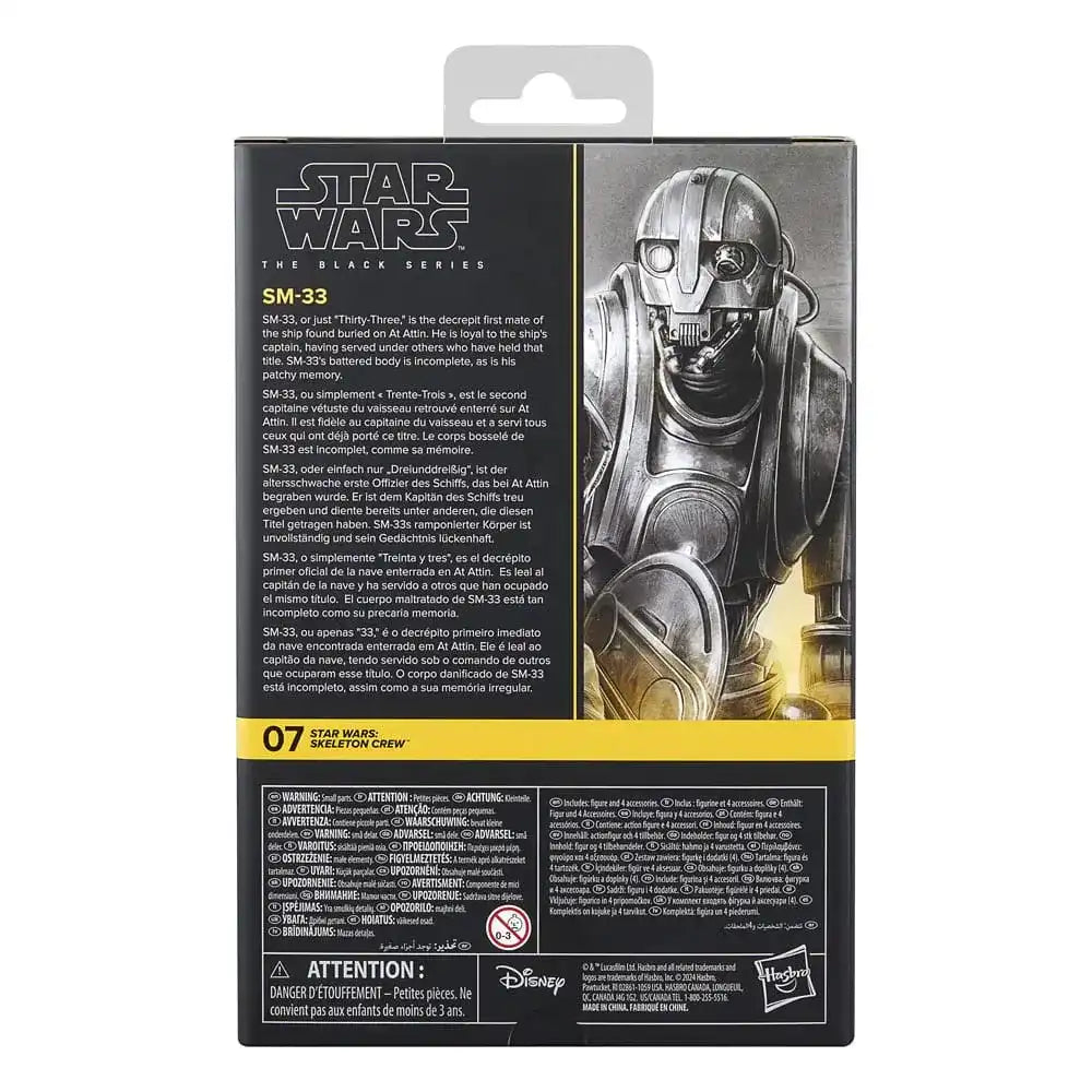 Star Wars: Skeleton Crew Black Series Actionfigur SM-33 15 cm - Smalltinytoystore