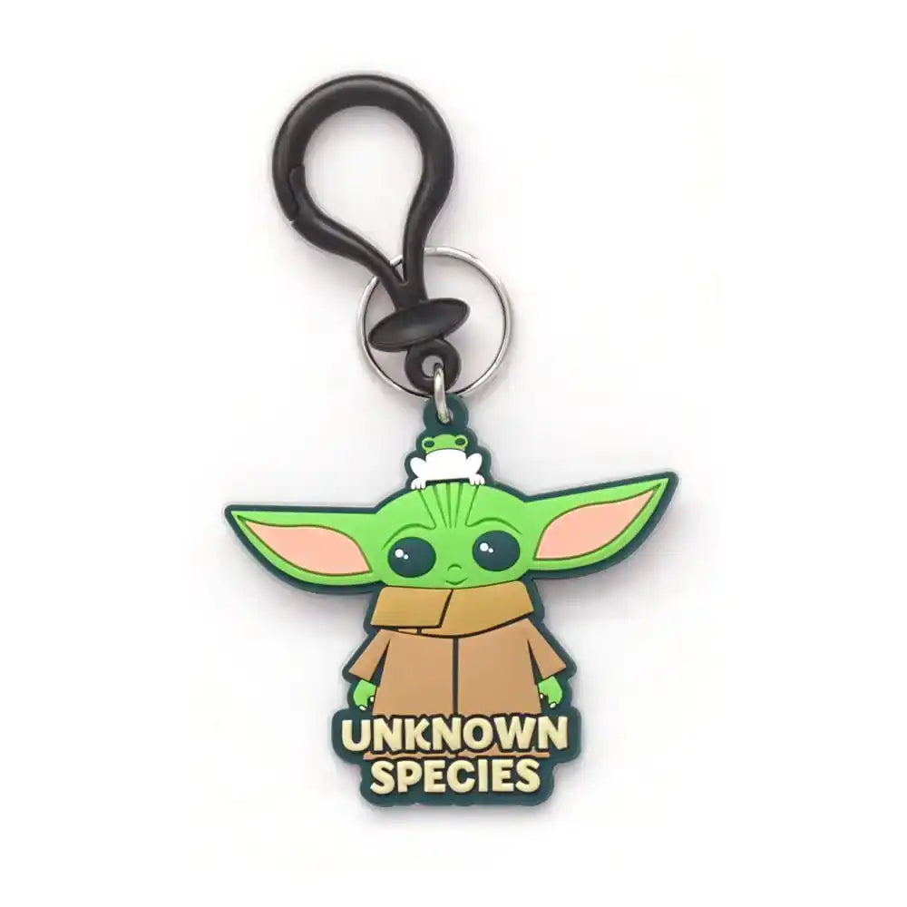 Star Wars Soft Touch PVC Taschenanhänger Baby Yoda Unbekannte Spezies