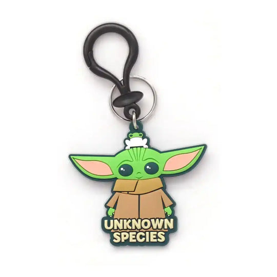 Star Wars Soft Touch PVC Taschenanhänger Baby Yoda Unbekannte Spezies