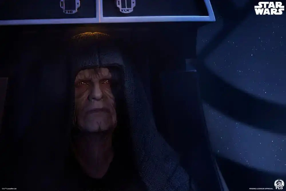 Star Wars Statue 1/3 Emperor Palpatine with Throne 58 cm - Smalltinytoystore