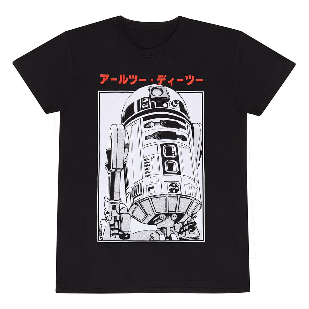 Star Wars T-Shirt R2D2 Katakana Größe L - Smalltinytoystore