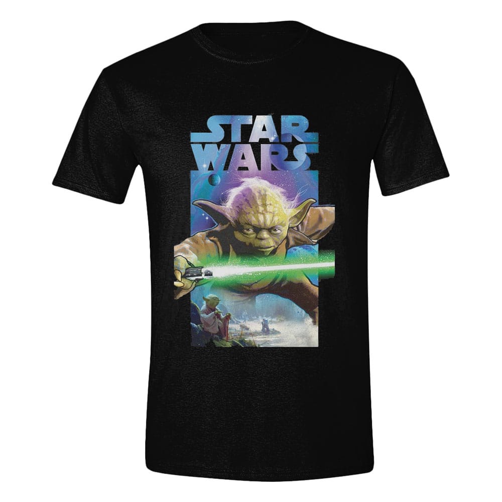 Star Wars T-Shirt Yoda Poster Größe M - Smalltinytoystore