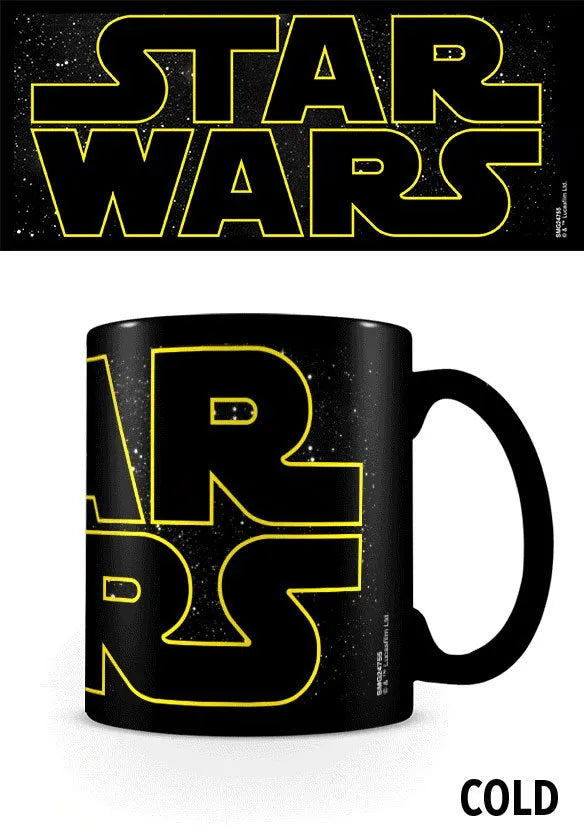 Star Wars Tasse mit Thermoeffekt Logo Characters - Smalltinytoystore