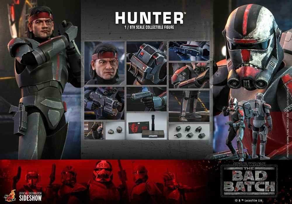 Star Wars The Bad Batch 1/6 Hunter 30 cm HOT TOYS - Smalltinytoystore