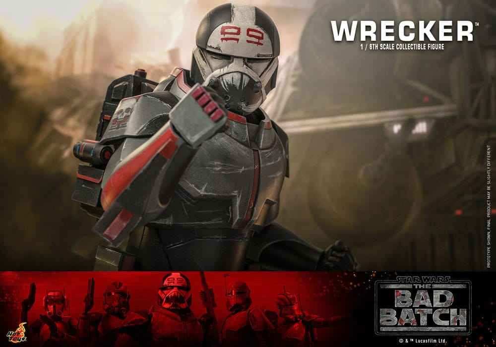 Star Wars The Bad Batch 1/6 Wrecker 33 cm - Smalltinytoystore