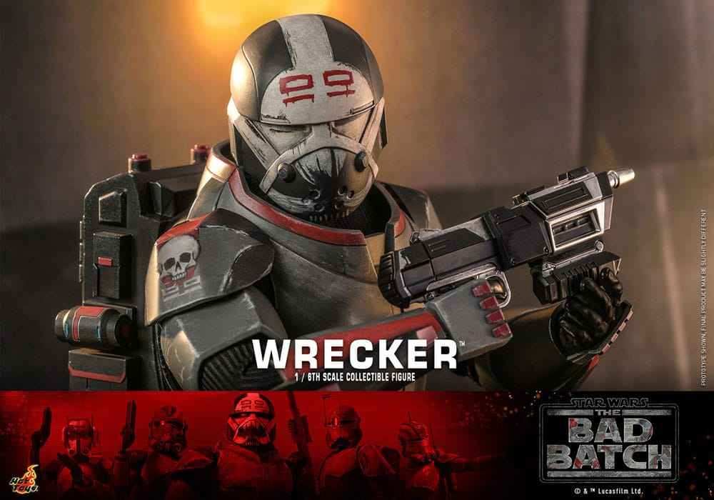 Star Wars The Bad Batch 1/6 Wrecker 33 cm - Smalltinytoystore