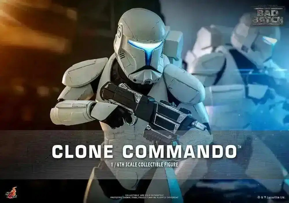 Star Wars: The Bad Batch Actionfigur 1/6 Clone Commando 30 cm HOT TOYS - Smalltinytoystore