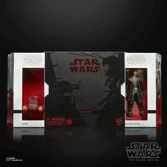 Star Wars The Black Series Cassian Andor und B2EMO Figuren in Verpackung, Smalltinytoystore