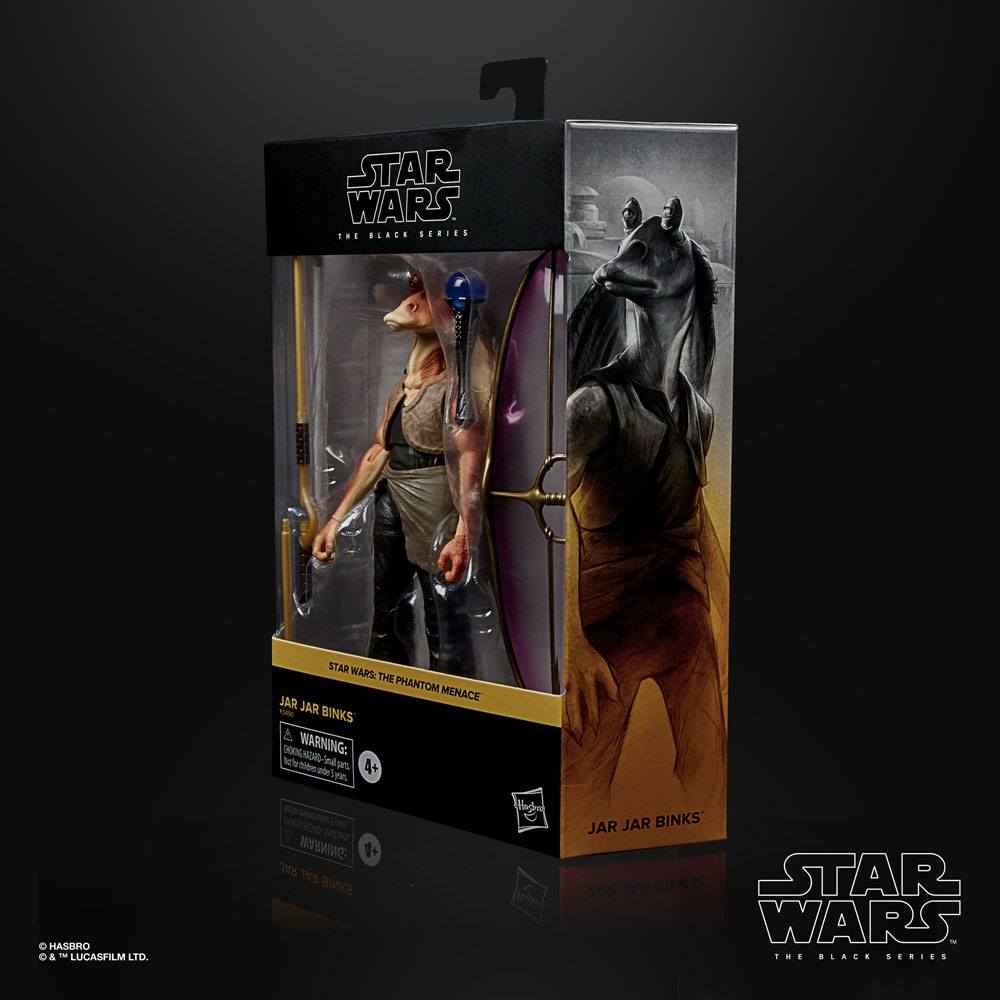 Star Wars The Black Series Episode I Jar Jar Binks - Smalltinytoystore