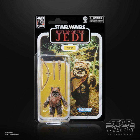 Star Wars The Black Series Episode VI 40th Anniversary Wicket 15 cm - Smalltinytoystore