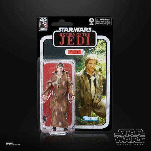 Star Wars The Black Series Episode VI 40th Han Solo (Endor) - Smalltinytoystore