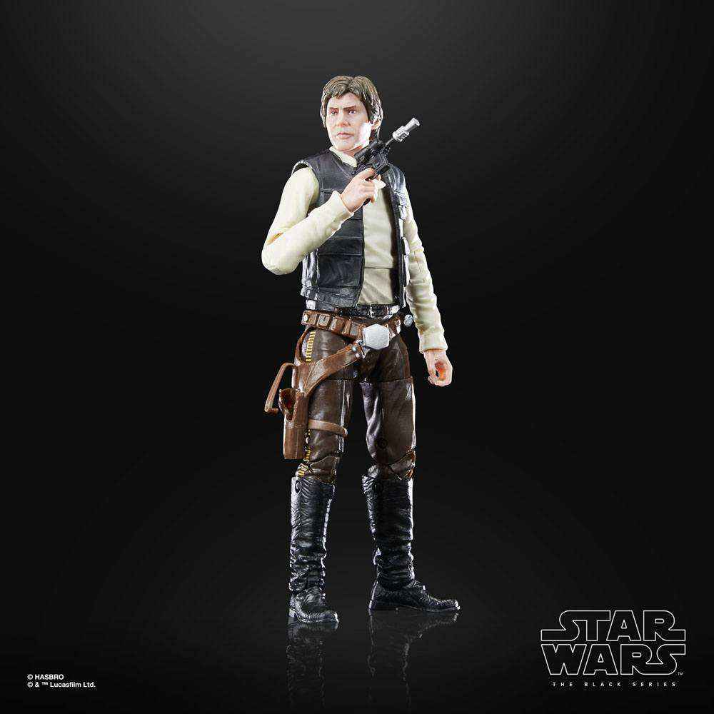 Star Wars The Black Series Episode VI 40th Han Solo (Endor) - Smalltinytoystore