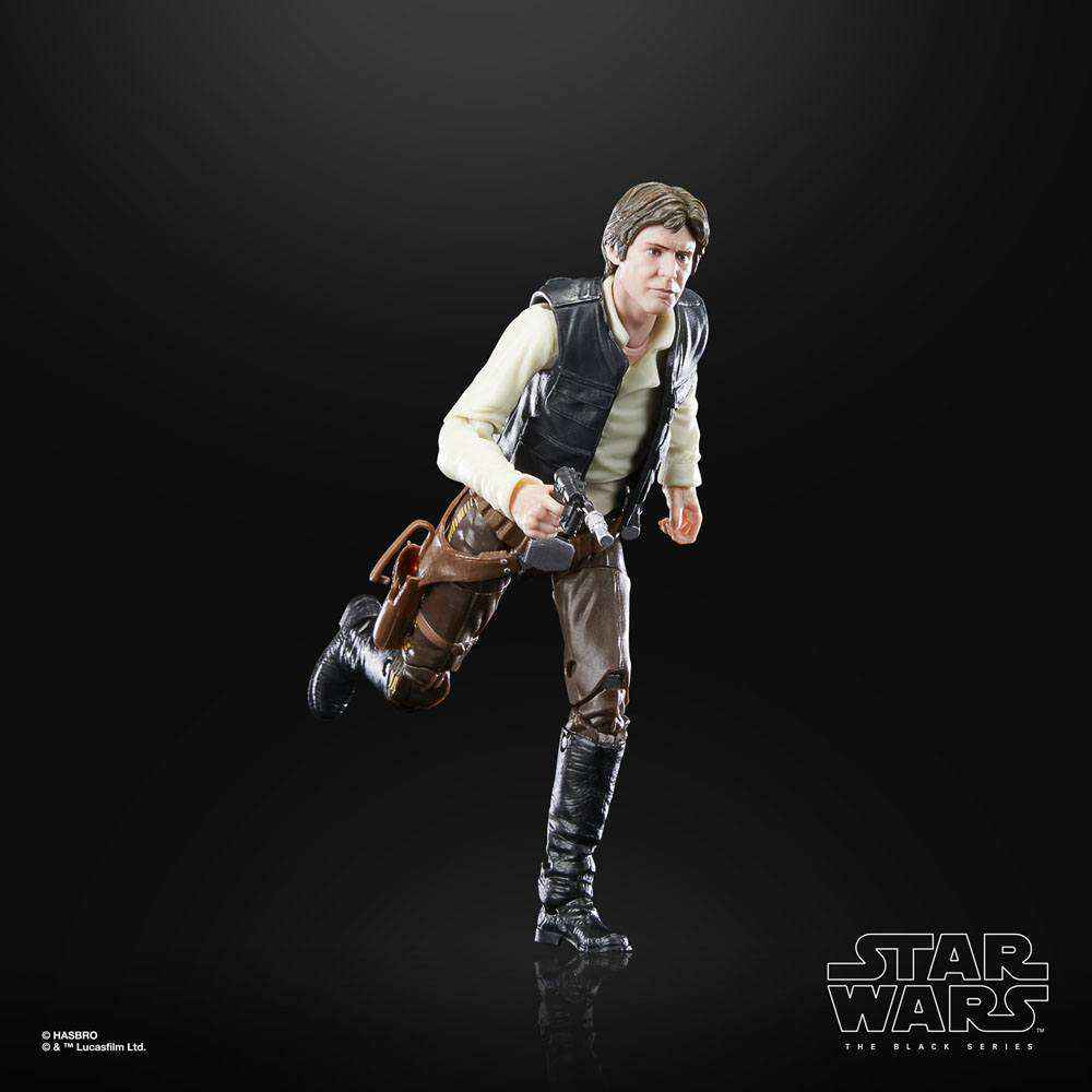 Star Wars The Black Series Episode VI 40th Han Solo (Endor) - Smalltinytoystore