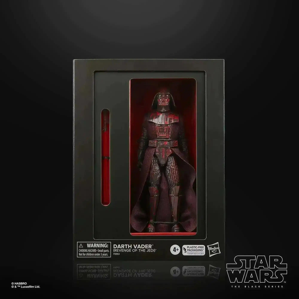 Star Wars The Black Series Darth Vader Revenge of the Jedi Sammlerfigur in Box bei Smalltinytoystore
