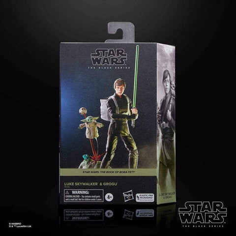 Star Wars The Black Series The Book of Boba Fett Luke Skywalker & Grogu - Smalltinytoystore