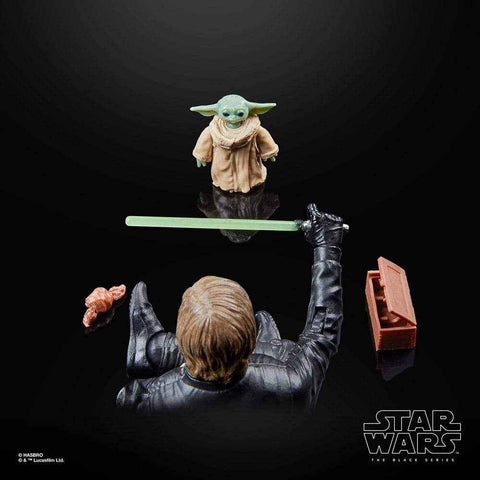 Star Wars The Black Series The Book of Boba Fett Luke Skywalker & Grogu - Smalltinytoystore