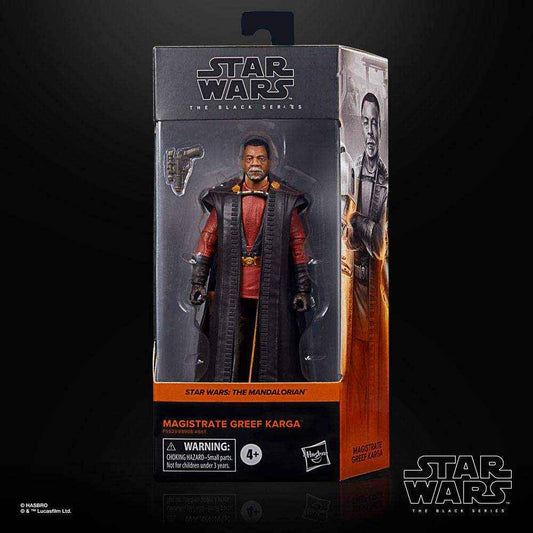 Star Wars The Black Series The Mandalorian Magistrate Greef Karga - Smalltinytoystore