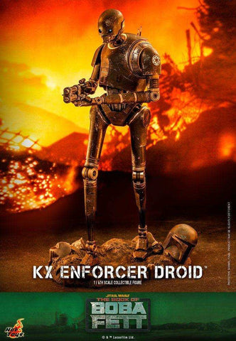 Star Wars The Book of Boba Fett Actionfigur 1/6 KX Enforcer Droid 36 cm - Smalltinytoystore