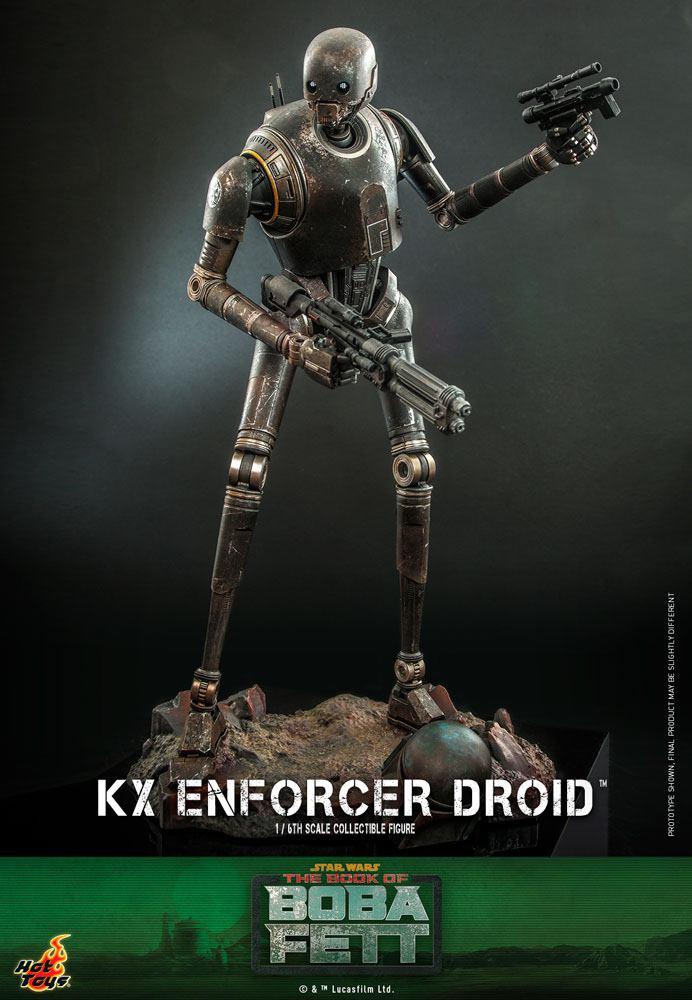 Star Wars The Book of Boba Fett Actionfigur 1/6 KX Enforcer Droid 36 cm - Smalltinytoystore
