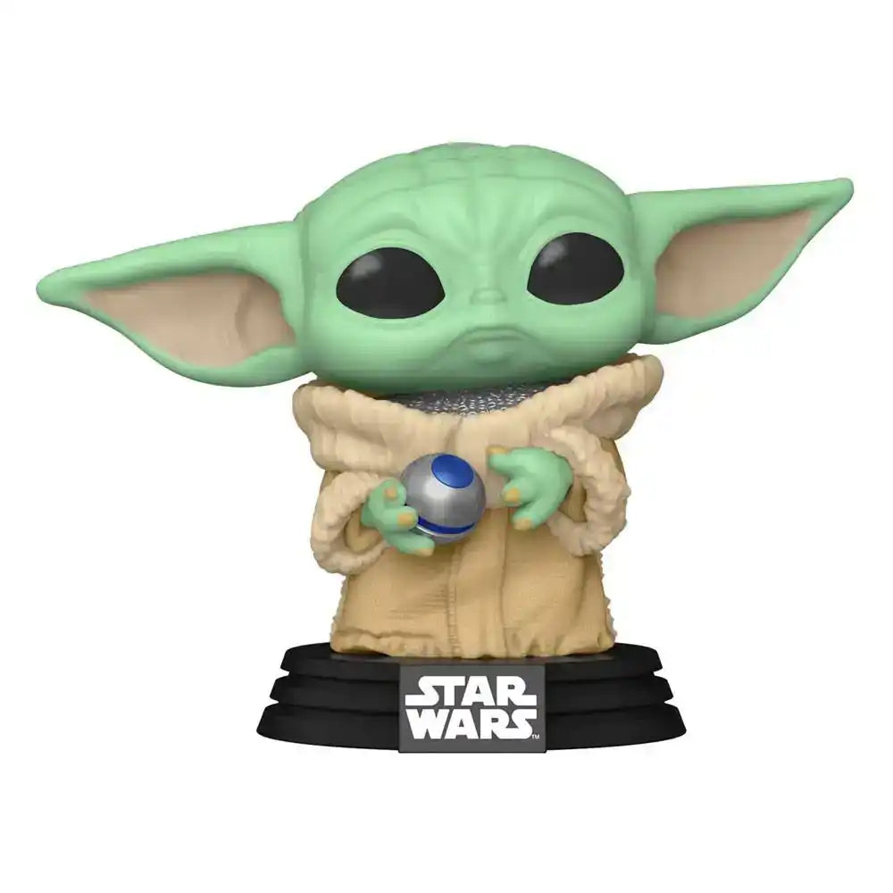 Star Wars The Book of Boba Fett POP! TV Vinyl Figur Grogu w/armor 9 cm - Smalltinytoystore
