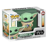 Star Wars The Book of Boba Fett POP! TV Vinyl Figur Grogu w/armor 9 cm - Smalltinytoystore