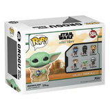 Star Wars The Book of Boba Fett POP! TV Vinyl Figur Grogu w/armor 9 cm - Smalltinytoystore
