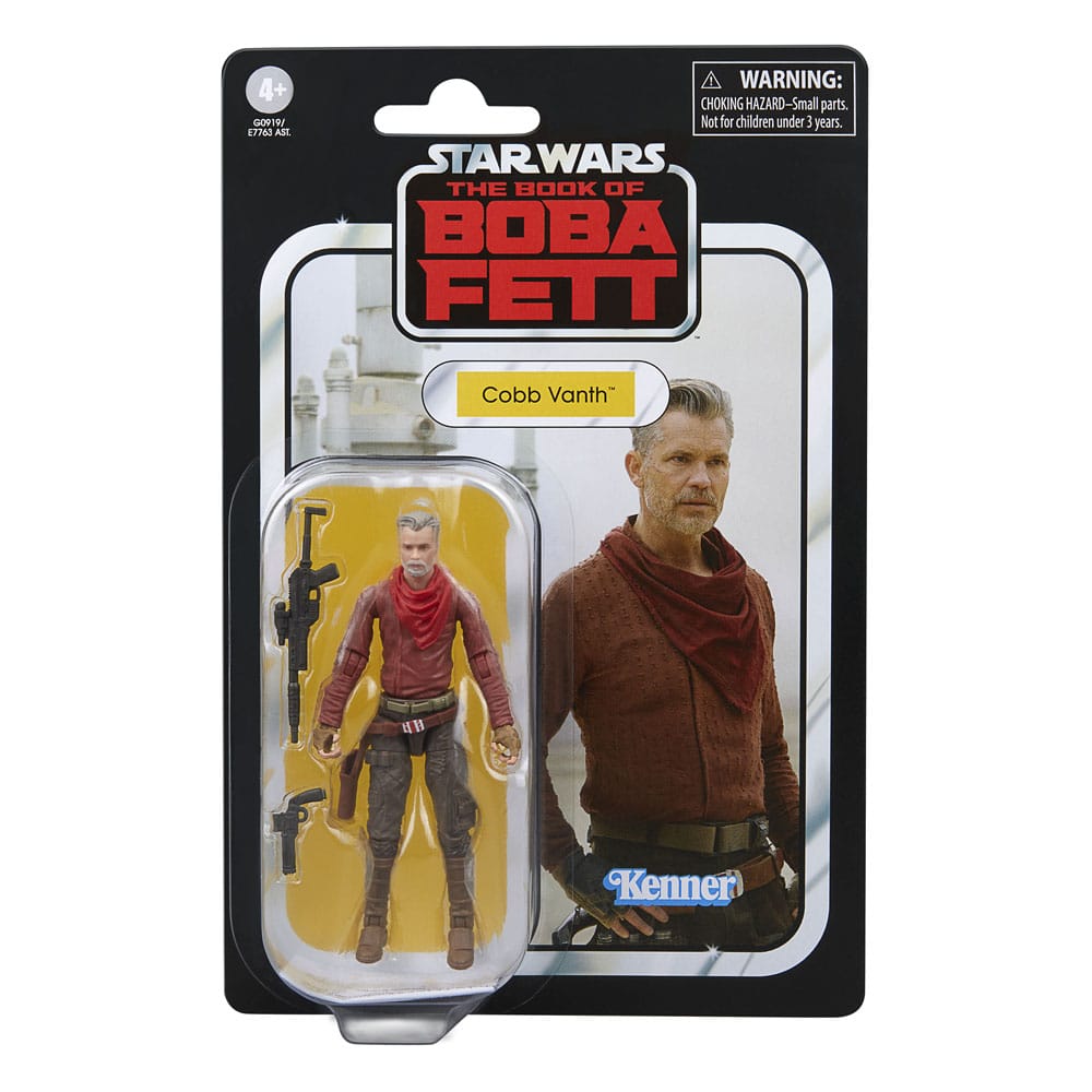 Star Wars: The Book of Boba Fett Vintage Collection Actionfigur Cobb Vanth 10 cm - Smalltinytoystore