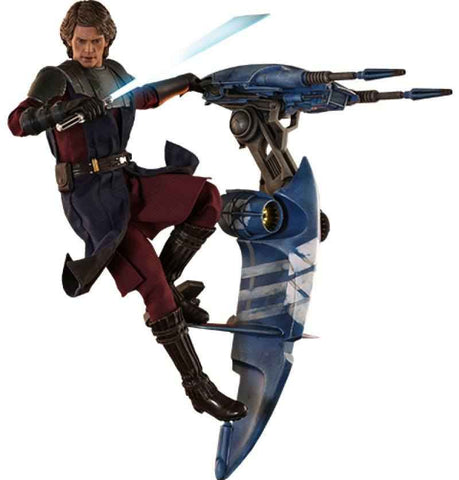 Star Wars The Clone Wars 1/6 Anakin Skywalker & STAP 31 cm - Smalltinytoystore