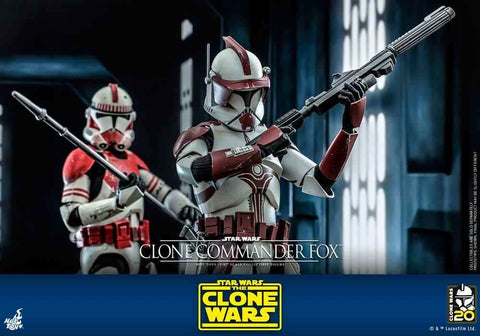 Star Wars The Clone Wars 1/6 Clone Commander Fox 30 cm - Smalltinytoystore