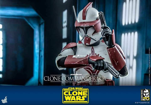 Star Wars The Clone Wars 1/6 Clone Commander Fox 30 cm - Smalltinytoystore