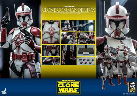 Star Wars The Clone Wars 1/6 Clone Commander Fox 30 cm - Smalltinytoystore