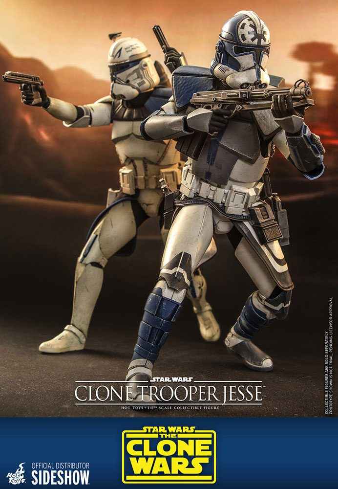 Star Wars The Clone Wars 1/6 Clone Trooper Jesse 30 cm - Smalltinytoystore