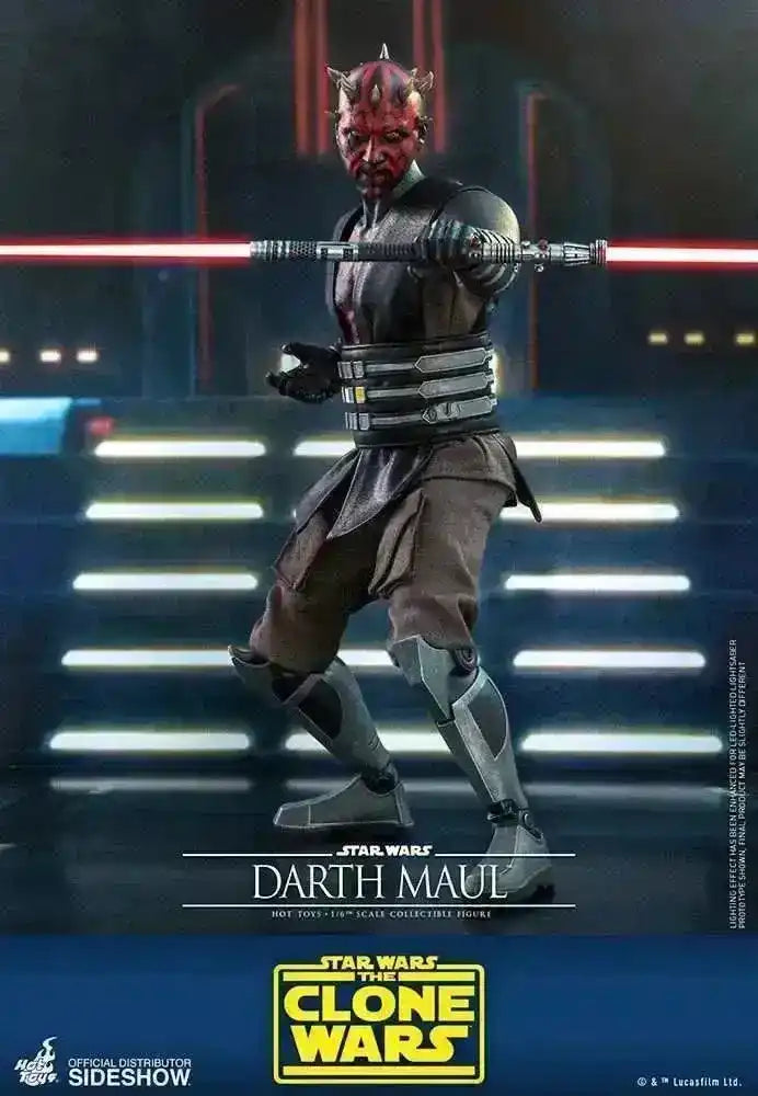 Star Wars The Clone Wars 1/6 Darth Maul 29 cm HOT TOYS - Smalltinytoystore