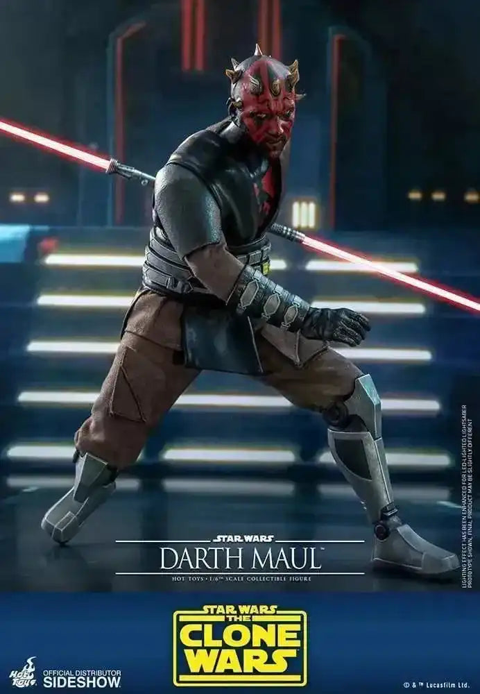 Star Wars The Clone Wars 1/6 Darth Maul 29 cm HOT TOYS - Smalltinytoystore