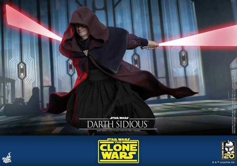 Star Wars The Clone Wars 1/6 Darth Sidious 29 cm - Smalltinytoystore