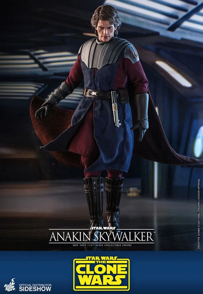 Star Wars The Clone Wars Actionfigur 1/6 Anakin Skywalker 31 cm HOT TOYS - Smalltinytoystore