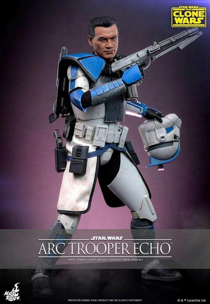 Star Wars The Clone Wars Actionfigur 1/6 Arc Trooper Echo 30 cm HOT TOYS - Smalltinytoystore