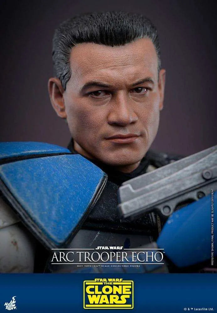 Star Wars The Clone Wars Actionfigur 1/6 Arc Trooper Echo 30 cm HOT TOYS - Smalltinytoystore