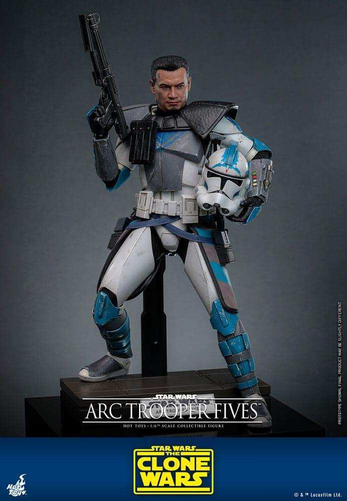 Star Wars The Clone Wars Actionfigur 1/6 Arc Trooper Fives 30 cm HOT TOYS - Smalltinytoystore