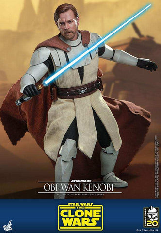 Star Wars The Clone Wars Actionfigur 1/6 Obi-Wan Kenobi 30 cm - Smalltinytoystore